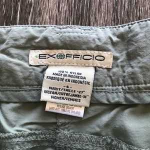 Exoficcio hiking pants size 6